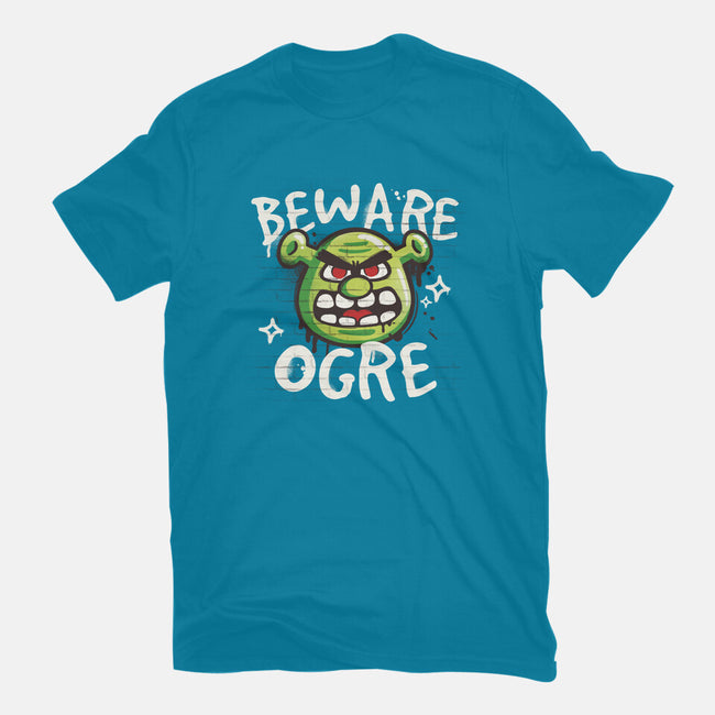 Beware Ogre-Unisex-Basic-Tee-NemiMakeit