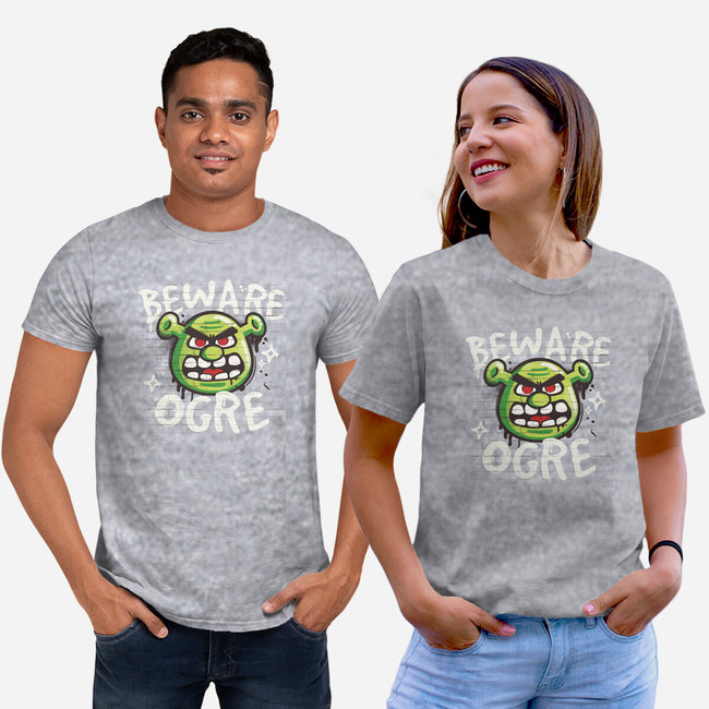 Beware Ogre-Unisex-Basic-Tee-NemiMakeit