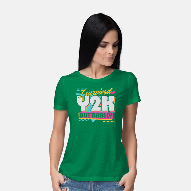Y2K Vintage Quote-Womens-Basic-Tee-Studio Mootant