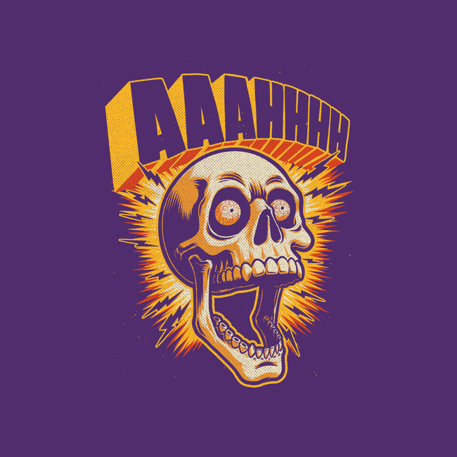 Skull Anxiety Scream-None-Drawstring-Bag-Studio Mootant