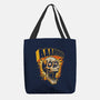 Skull Anxiety Scream-None-Basic Tote-Bag-Studio Mootant