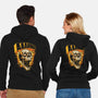Skull Anxiety Scream-Unisex-Zip-Up-Sweatshirt-Studio Mootant