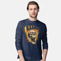 Skull Anxiety Scream-Mens-Long Sleeved-Tee-Studio Mootant