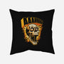 Skull Anxiety Scream-None-Removable Cover w Insert-Throw Pillow-Studio Mootant
