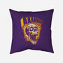 Skull Anxiety Scream-None-Removable Cover w Insert-Throw Pillow-Studio Mootant