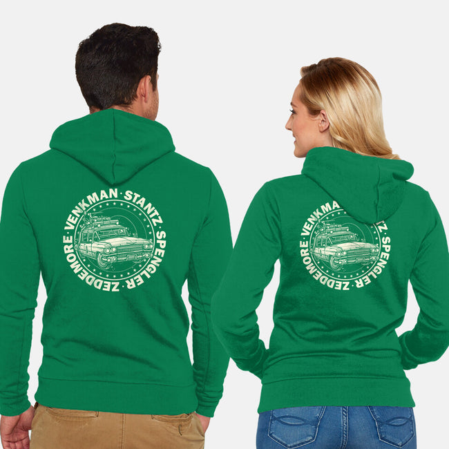 Bust Some Ghosts-Unisex-Zip-Up-Sweatshirt-momma_gorilla