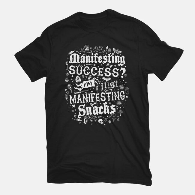 Manifesting Snacks-Mens-Basic-Tee-Nemons
