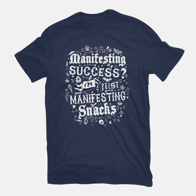 Manifesting Snacks-Mens-Basic-Tee-Nemons