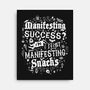 Manifesting Snacks-None-Stretched-Canvas-Nemons
