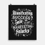 Manifesting Snacks-None-Matte-Poster-Nemons