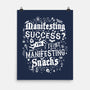 Manifesting Snacks-None-Matte-Poster-Nemons