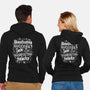 Manifesting Snacks-Unisex-Zip-Up-Sweatshirt-Nemons