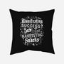 Manifesting Snacks-None-Removable Cover w Insert-Throw Pillow-Nemons