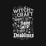 Witch Deadlines-Mens-Basic-Tee-Nemons