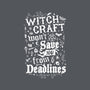 Witch Deadlines-Mens-Basic-Tee-Nemons