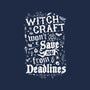 Witch Deadlines-Mens-Basic-Tee-Nemons
