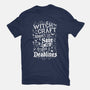 Witch Deadlines-Mens-Basic-Tee-Nemons