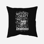 Witch Deadlines-None-Removable Cover w Insert-Throw Pillow-Nemons