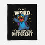 Completely Different-None-Fleece-Blanket-turborat14