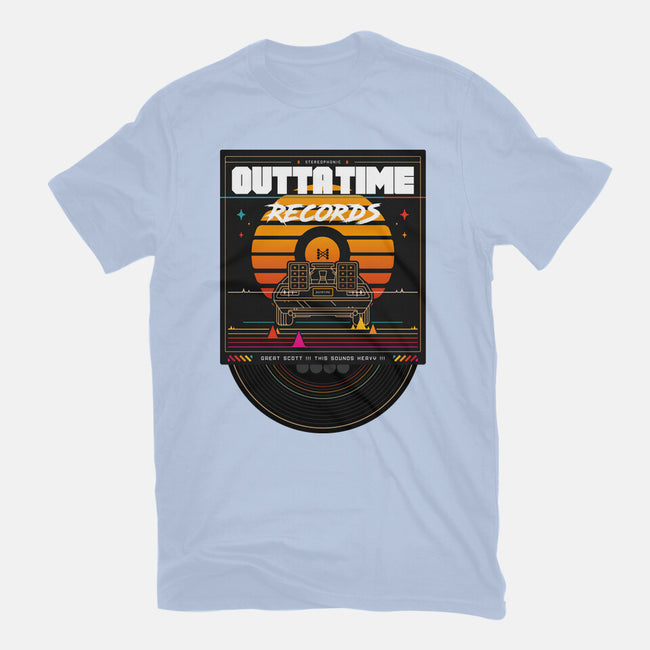 Outta Time Records-Unisex-Basic-Tee-BadBox