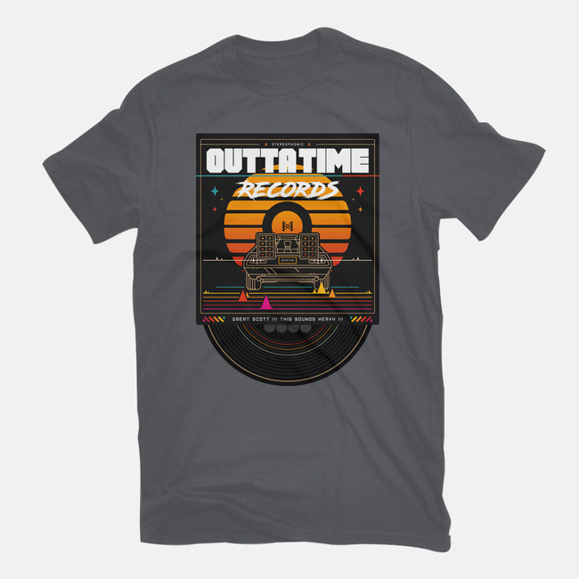 Outta Time Records-Mens-Premium-Tee-BadBox