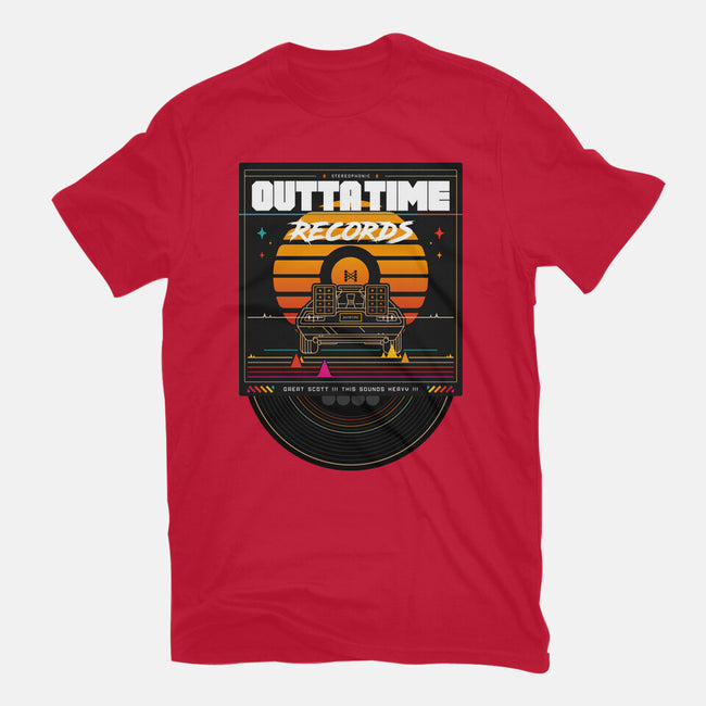 Outta Time Records-Mens-Basic-Tee-BadBox