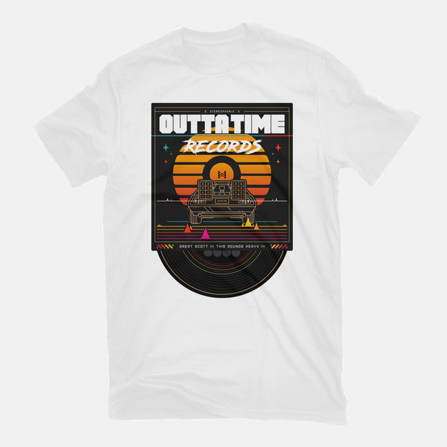 Outta Time Records-Unisex-Basic-Tee-BadBox