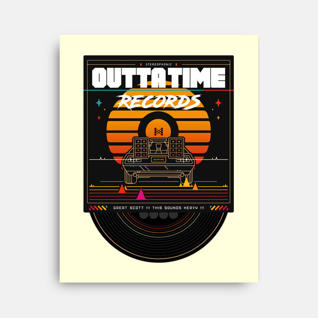 Outta Time Records-None-Stretched-Canvas-BadBox