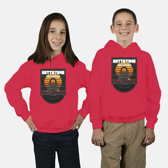 Outta Time Records-Youth-Pullover-Sweatshirt-BadBox