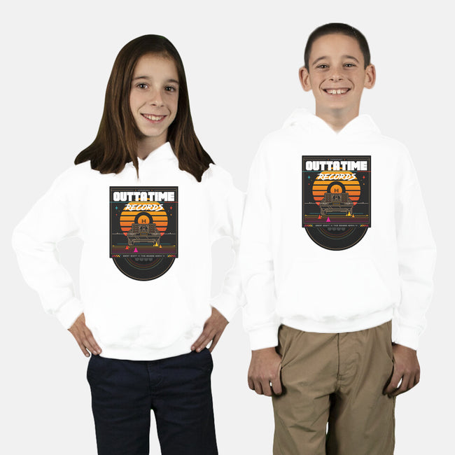 Outta Time Records-Youth-Pullover-Sweatshirt-BadBox