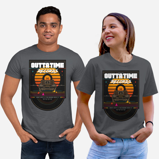 Outta Time Records-Unisex-Basic-Tee-BadBox