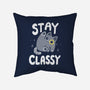 Stay Classy-None-Removable Cover w Insert-Throw Pillow-Vallina84