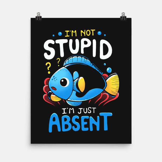 Just Absent-None-Matte-Poster-Vallina84