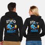 Just Absent-Unisex-Zip-Up-Sweatshirt-Vallina84