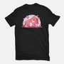 Pink Spring Friends-Mens-Basic-Tee-TechraNova