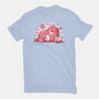 Pink Spring Friends-Mens-Basic-Tee-TechraNova