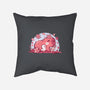 Pink Spring Friends-None-Removable Cover w Insert-Throw Pillow-TechraNova