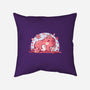 Pink Spring Friends-None-Removable Cover w Insert-Throw Pillow-TechraNova