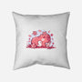 Pink Spring Friends-None-Removable Cover w Insert-Throw Pillow-TechraNova