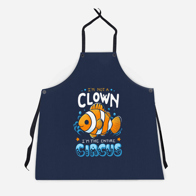 The Entire Circus-Unisex-Kitchen-Apron-Vallina84