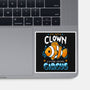 The Entire Circus-None-Glossy-Sticker-Vallina84