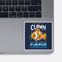 The Entire Circus-None-Glossy-Sticker-Vallina84
