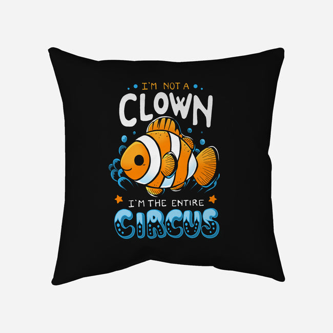 The Entire Circus-None-Removable Cover w Insert-Throw Pillow-Vallina84