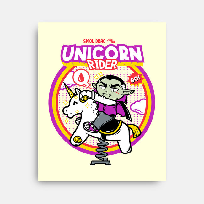 Unicorn Rider-None-Stretched-Canvas-krisren28
