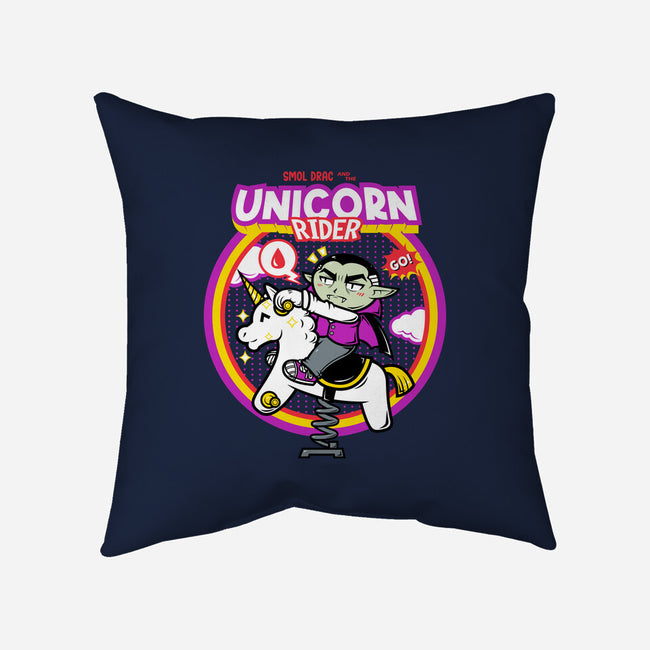 Unicorn Rider-None-Removable Cover w Insert-Throw Pillow-krisren28