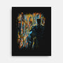The Bat And The City-None-Stretched-Canvas-kharmazero