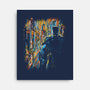The Bat And The City-None-Stretched-Canvas-kharmazero