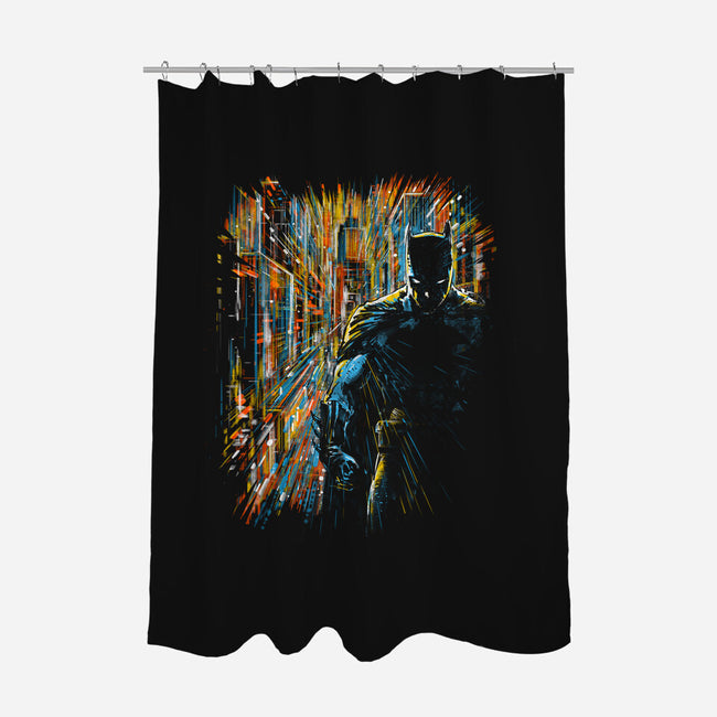 The Bat And The City-None-Polyester-Shower Curtain-kharmazero