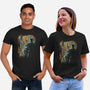 The Bat And The City-Unisex-Basic-Tee-kharmazero