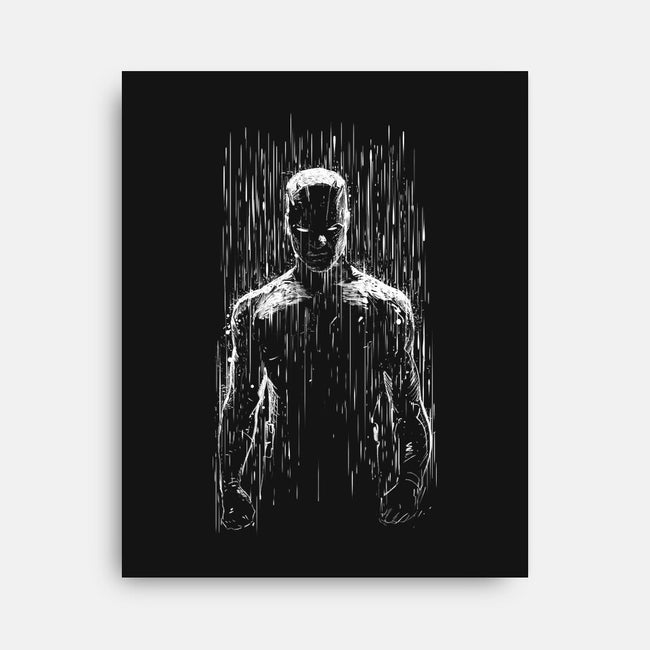 The Red Devil-None-Stretched-Canvas-kharmazero